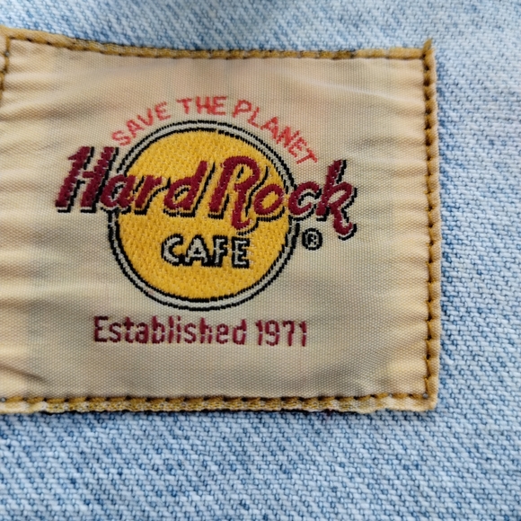 VINTAGE HARD ROCK CAFE' LONDON JACKET - Picture 6 of 9